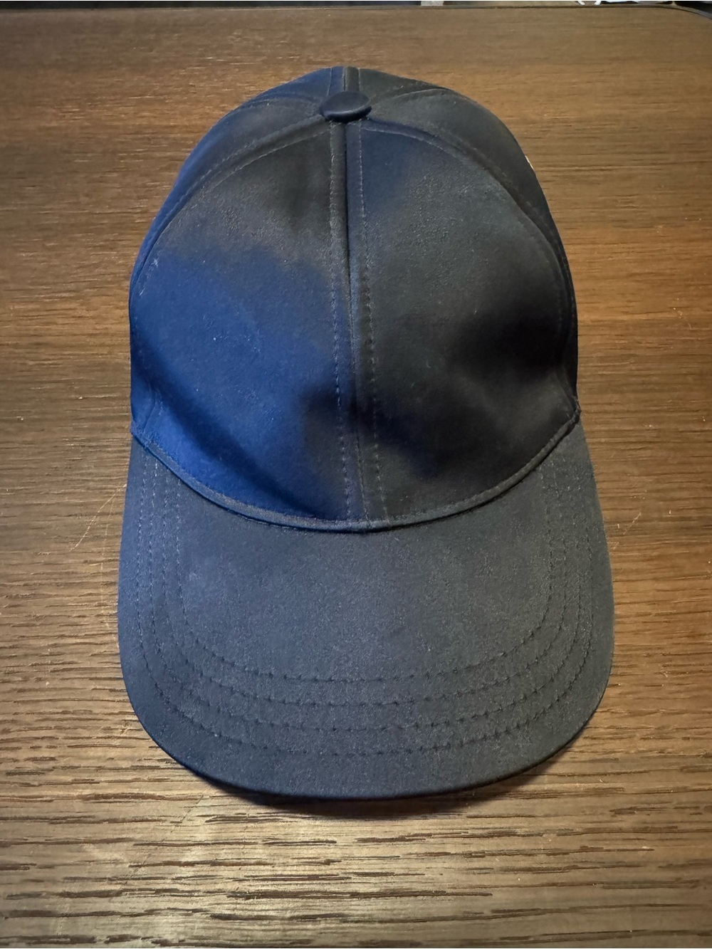 A.P.C. Satin Navy Men's Baseball Cap - Minimalist Everyday Hat